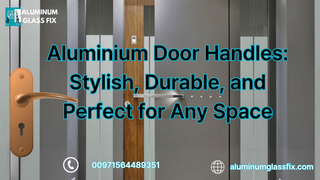 Aluminium Door Handles