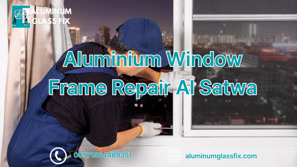 Aluminium Window Frame Repair Al Satwa