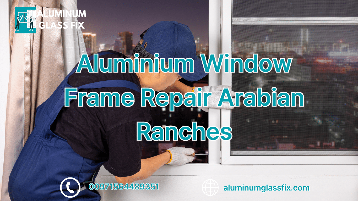 Aluminium Window Frame Repair Arabian Ranches