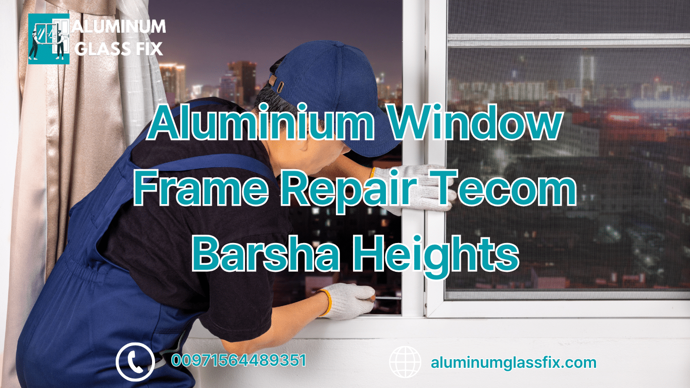 Aluminium Window Frame Repair Tecom Barsha Heights