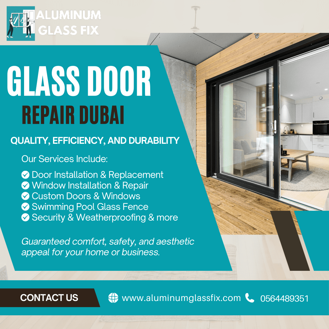 Glass Door Repair Dubai